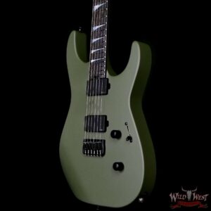Jackson American Series SL2MG HT Soloist Hardtail EMG Pickups Ebony Fingerboard Matte Army Drab 7.70 LBS - Image 2