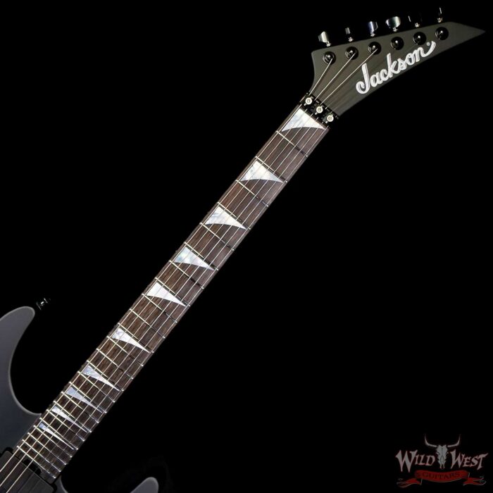Jackson American Series SL2MG Soloist EMG Pickups Ebony Fingerboard Satin Black 8.00 LBS - Image 4