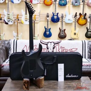 Jackson American Series SL2MG Soloist EMG Pickups Ebony Fingerboard Satin Black 8.00 LBS - Image 8
