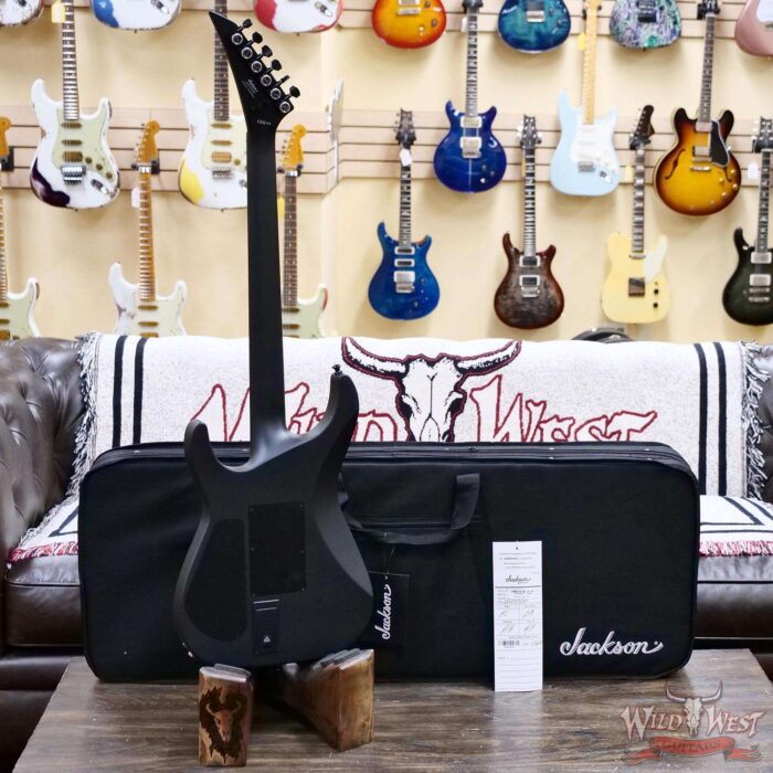 Jackson American Series SL2MG Soloist EMG Pickups Ebony Fingerboard Satin Black 8.00 LBS - Image 8