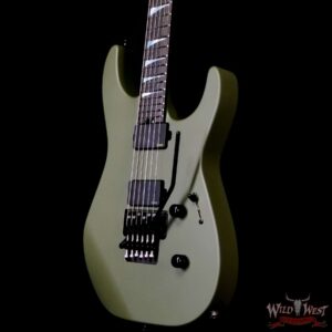 Jackson American Series SL2MG Soloist Floyd Rose EMG Pickups Ebony Fingerboard Matte Army Drab 8.15 LBS - Image 2
