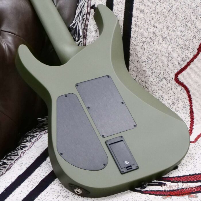 Jackson American Series SL2MG Soloist Floyd Rose EMG Pickups Ebony Fingerboard Matte Army Drab 8.15 LBS - Image 10