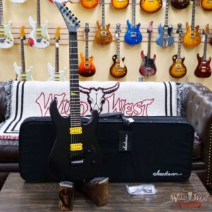 Jackson MJ Series Dinky DKR Ebony Fingerboard Satin Black - Image 5