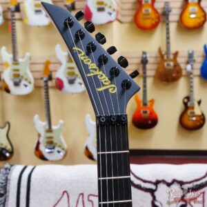 Jackson MJ Series Dinky DKR Ebony Fingerboard Satin Black - Image 6