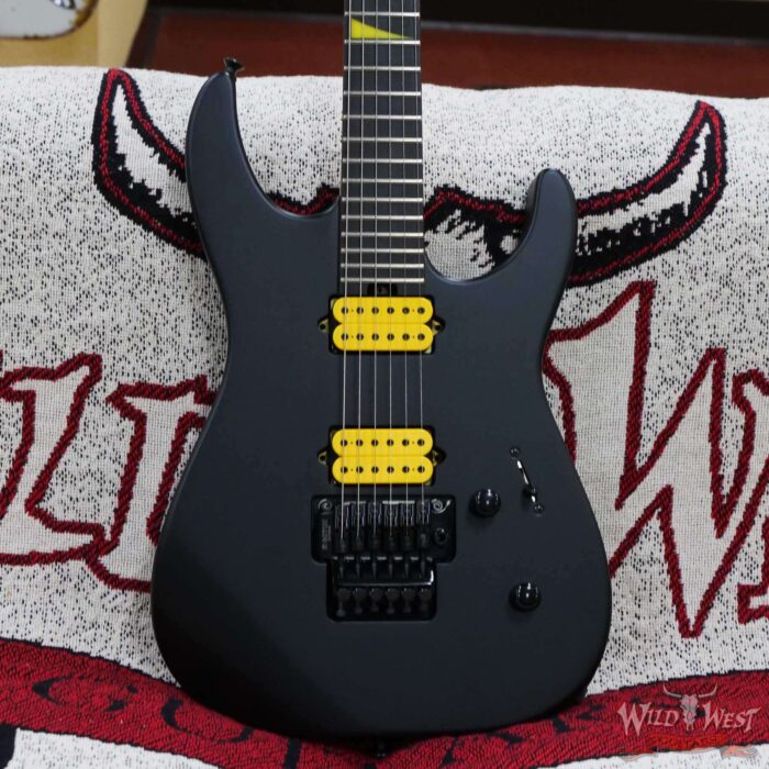 Jackson MJ Series Dinky DKR Ebony Fingerboard Satin Black - Image 7