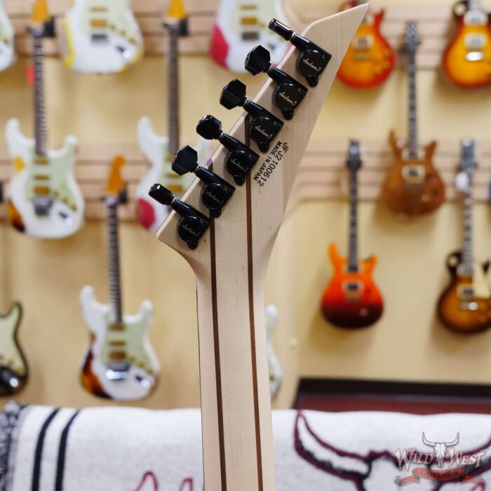 Jackson MJ Series Dinky DKR Ebony Fingerboard Satin Black - Image 9