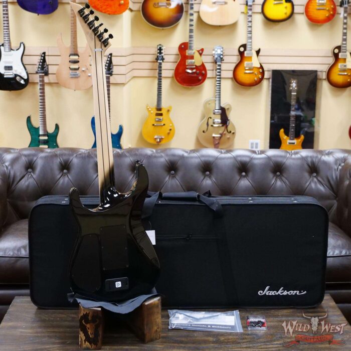 Jackson Limited Edition Wildcard Series Soloist™ SL2P Poplar Burl Top Ebony Board Fishman Fluence - Image 8
