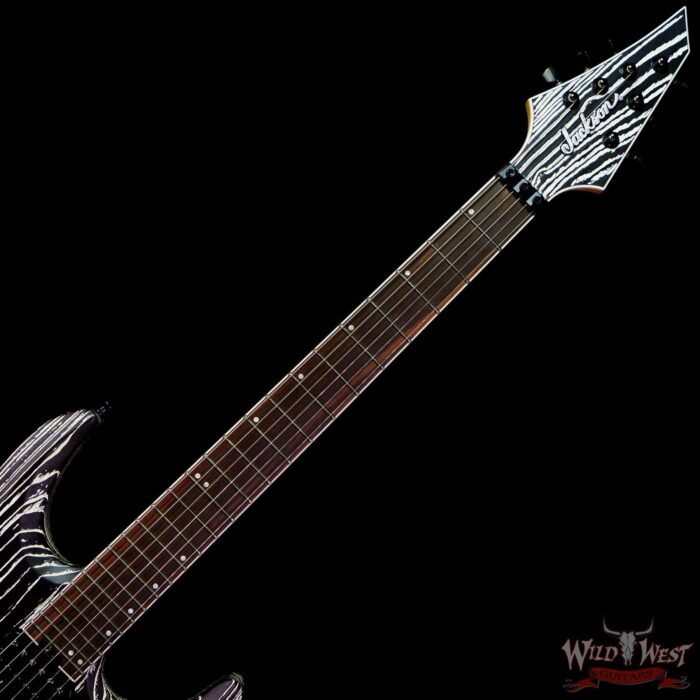 Jackson Pro Series Dinky™ DK Modern Ash FR6 HH Floyd Rose Baked White - Image 4