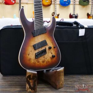 Jackson Concept Series Soloist SLAT7P HT MS Ebony Fingerboard Satin Bourbon Burst - Image 8