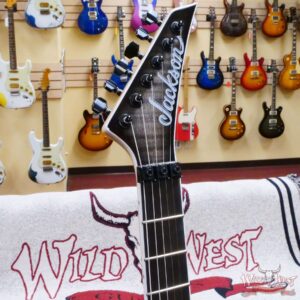 Jackson Limited Edition Wildcard Series Solois SL2FM Ebony Fingerboard Fishman Fluence Pickups Transparent Black Burst - Image 5