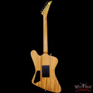 Summer Event #701 Jackson Custom Shop Masterbuilt Mike Shannon F-Bird Double Humbucker Natural Mahogany - Image 6