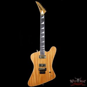 Summer Event #701 Jackson Custom Shop Masterbuilt Mike Shannon F-Bird Double Humbucker Natural Mahogany - Image 5