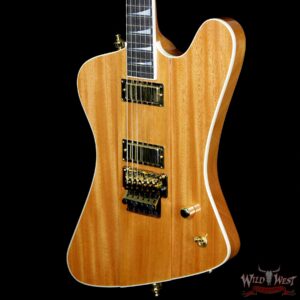 Summer Event #701 Jackson Custom Shop Masterbuilt Mike Shannon F-Bird Double Humbucker Natural Mahogany - Image 2