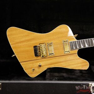 Summer Event #701 Jackson Custom Shop Masterbuilt Mike Shannon F-Bird Double Humbucker Natural Mahogany - Image 12