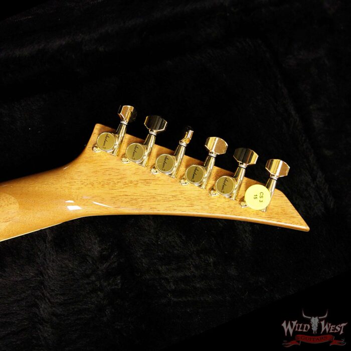 Summer Event #701 Jackson Custom Shop Masterbuilt Mike Shannon F-Bird Double Humbucker Natural Mahogany - Image 10