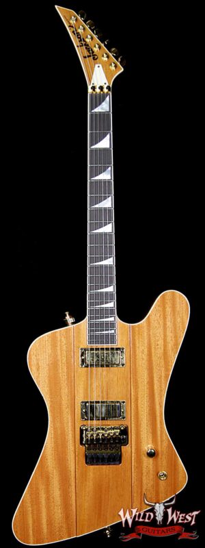 Summer Event #701 Jackson Custom Shop Masterbuilt Mike Shannon F-Bird Double Humbucker Natural Mahogany