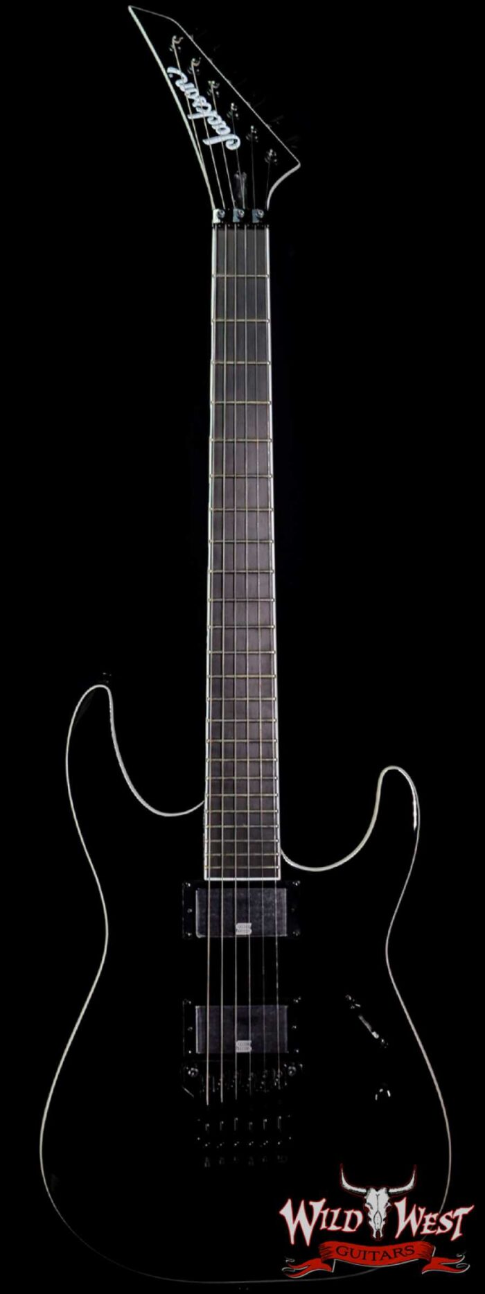Jackson Pro Series Mick Thomson Signature Soloist SL2 Ebony Fingerboard Black - Image 1