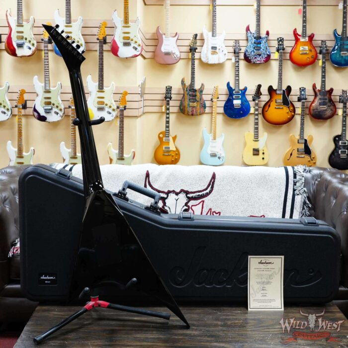 Jackson USA Custom Shop Randy Rhoads RR 2H Tune-O-Matic Bridge NOS Gloss Black 7.80 LBS - Image 8