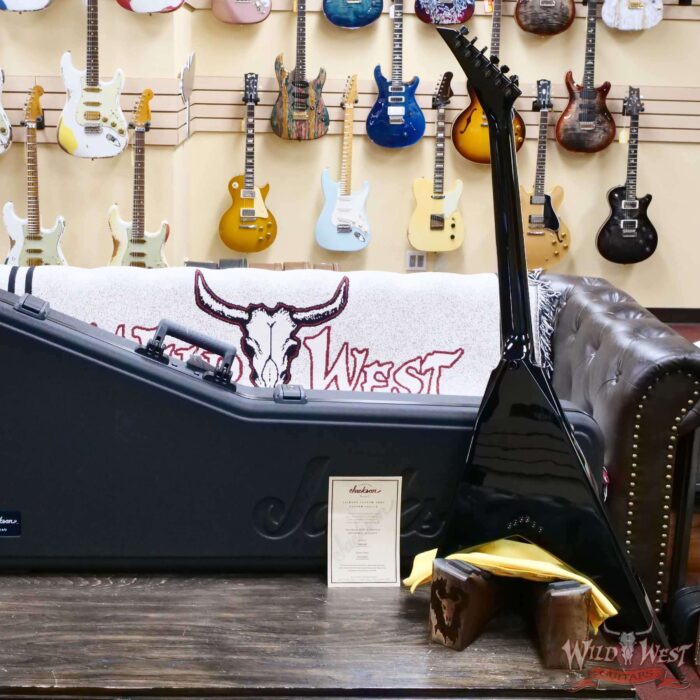 Jackson USA Custom Shop Randy Rhoads RR 2H Tune-O-Matic Bridge NOS Gloss Black 7.20 LBS - Image 7