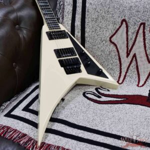 Jackson USA Custom Shop Randy Rhoads RR 2H Floyd Rose NOS Gloss Vanilla Shake 8.20 LBS - Image 7
