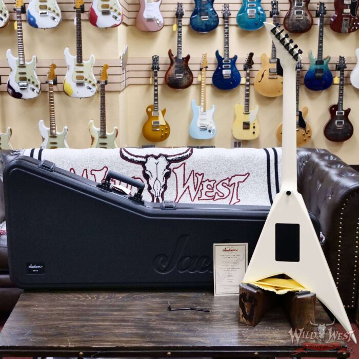 Jackson USA Custom Shop Randy Rhoads RR 2H Floyd Rose NOS Gloss Vanilla Shake 8.20 LBS - Image 8