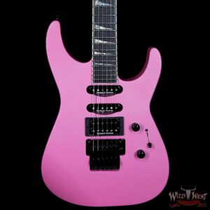 Jackson USA Custom Shop SL1 Soloist HSS Floyd Rose Ebony Fingerboard Platinum Pink - Image 3