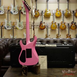 Jackson USA Custom Shop SL1 Soloist HSS Floyd Rose Ebony Fingerboard Platinum Pink - Image 14