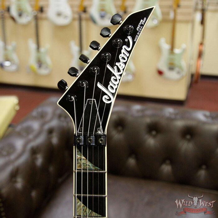 Jackson USA Custom Shop SL1 Soloist HSS Floyd Rose Ebony Fingerboard Platinum Pink - Image 7