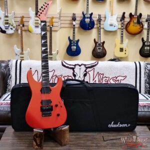 Jackson American Series SL2MG Soloist EMG Pickups Ebony Fingerboard Satin Lambo Orange 8.00 LBS - Image 5