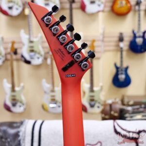 Jackson American Series SL2MG Soloist EMG Pickups Ebony Fingerboard Satin Lambo Orange 8.00 LBS - Image 9