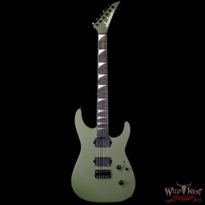Jackson American Series SL2MG HT Soloist Hardtail EMG Pickups Ebony Fingerboard Matte Army Drab 7.50 LBS - Image 3