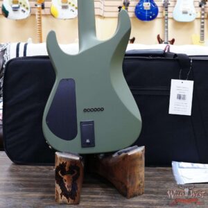 Jackson American Series SL2MG HT Soloist Hardtail EMG Pickups Ebony Fingerboard Matte Army Drab 7.50 LBS - Image 10