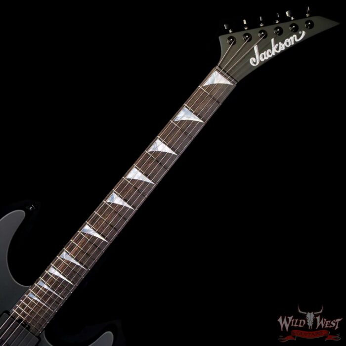 Jackson American Series SL2MG HT Soloist Hardtail EMG Pickups Ebony Fingerboard Satin Black 7.65 LBS - Image 4