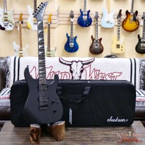 Jackson American Series SL2MG HT Soloist Hardtail EMG Pickups Ebony Fingerboard Satin Black 7.65 LBS - Image 5