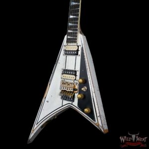 FMIC Custom Shop Summer Event #253 Jackson Custom Shop USA Special Edition Randy Rhoads RR-22 Floyd Rose Heavy Relic Vintage Pinstripes - Image 2