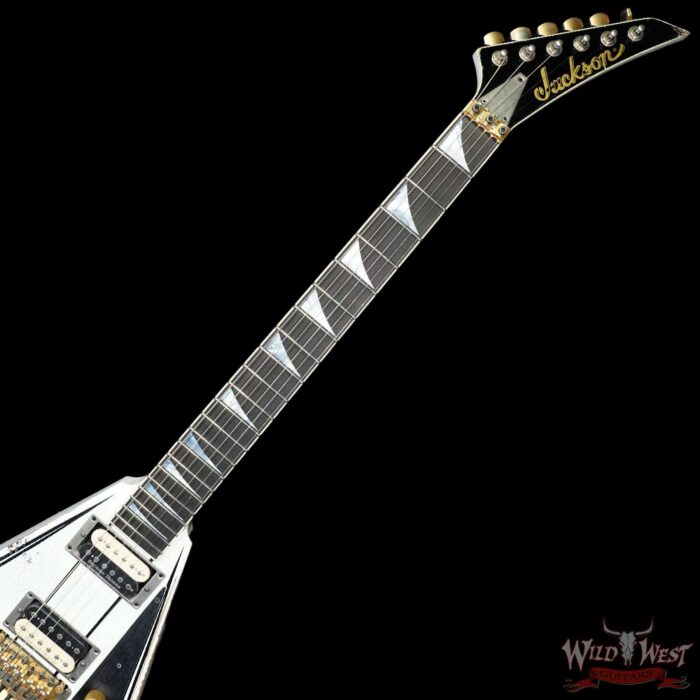 FMIC Custom Shop Summer Event #253 Jackson Custom Shop USA Special Edition Randy Rhoads RR-22 Floyd Rose Heavy Relic Vintage Pinstripes - Image 4