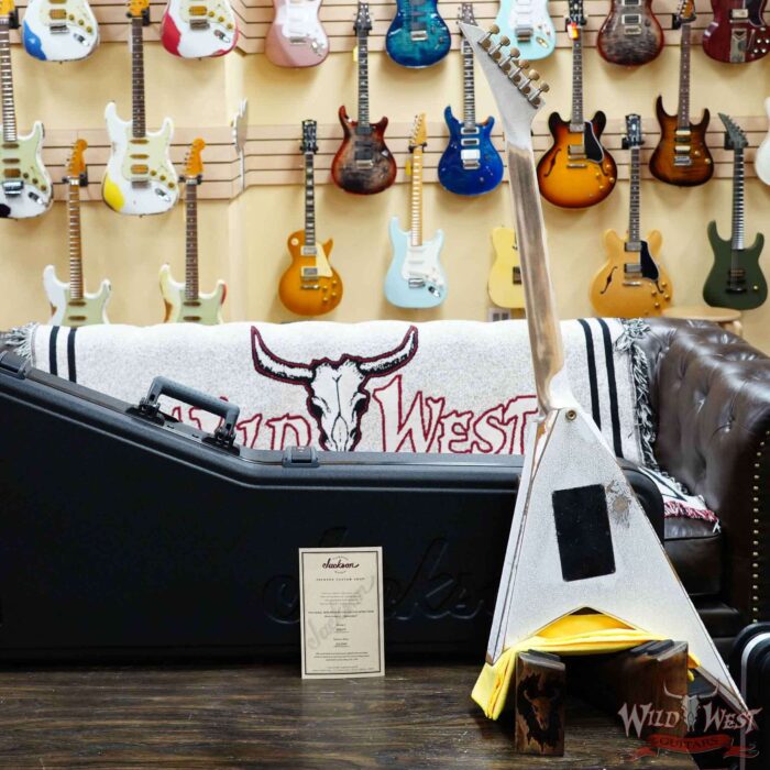 FMIC Custom Shop Summer Event #253 Jackson Custom Shop USA Special Edition Randy Rhoads RR-22 Floyd Rose Heavy Relic Vintage Pinstripes - Image 10