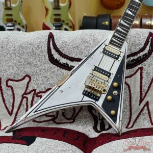 FMIC Custom Shop Summer Event #253 Jackson Custom Shop USA Special Edition Randy Rhoads RR-22 Floyd Rose Heavy Relic Vintage Pinstripes - Image 12