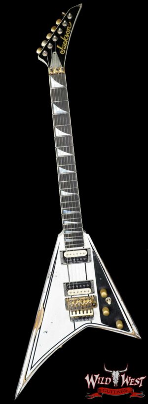 FMIC Custom Shop Summer Event #253 Jackson Custom Shop USA Special Edition Randy Rhoads RR-22 Floyd Rose Heavy Relic Vintage Pinstripes