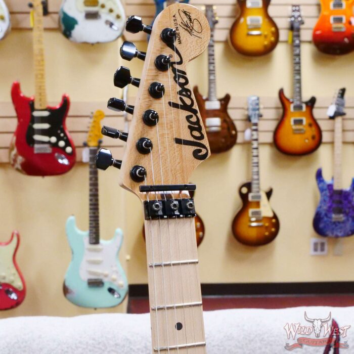 Jackson USA Custom Shop Signature Adrian Smith San Dimas SDM Maple Fingerboard Snow White - Image 7