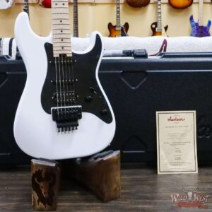 Jackson USA Custom Shop Signature Adrian Smith San Dimas SDM Maple Fingerboard Snow White - Image 8