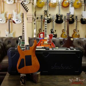 2017 Jackson Custom Shop Dinky DK 2H Floyd Rose Quilt Maple Top Amber Sunburst - Image 14