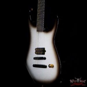 Jackson USA Custom Shop SL1H Soloist Hardtail Tune-O-Matic Bridge Silver Burst - Image 2