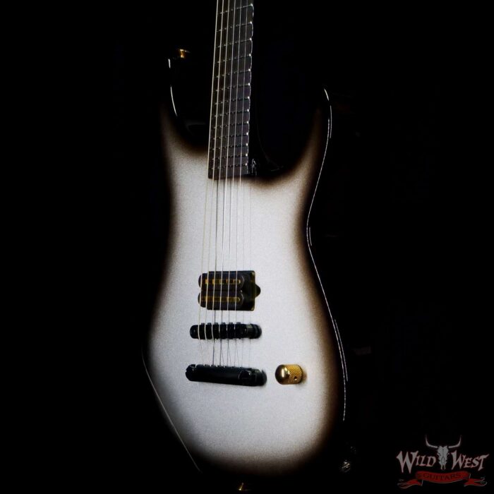 Jackson USA Custom Shop SL1H Soloist Hardtail Tune-O-Matic Bridge Silver Burst - Image 2