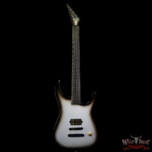 Jackson USA Custom Shop SL1H Soloist Hardtail Tune-O-Matic Bridge Silver Burst - Image 3