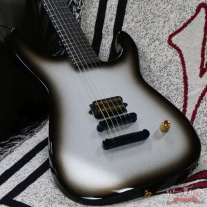 Jackson USA Custom Shop SL1H Soloist Hardtail Tune-O-Matic Bridge Silver Burst - Image 8