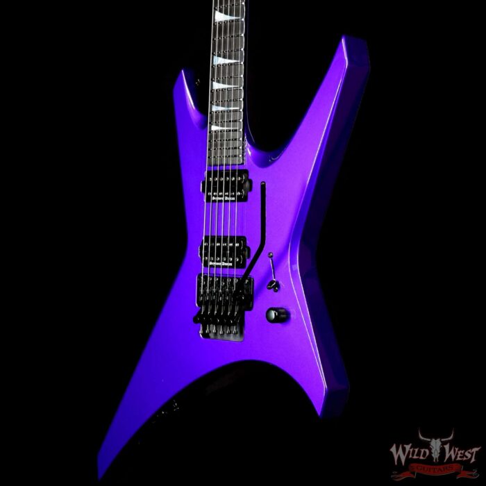Jackson Custom Shop Limited Edition Warrior Ebony Fingerboard NOS Purple Metallic - Image 2