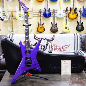 Jackson Custom Shop Limited Edition Warrior Ebony Fingerboard NOS Purple Metallic - Image 5