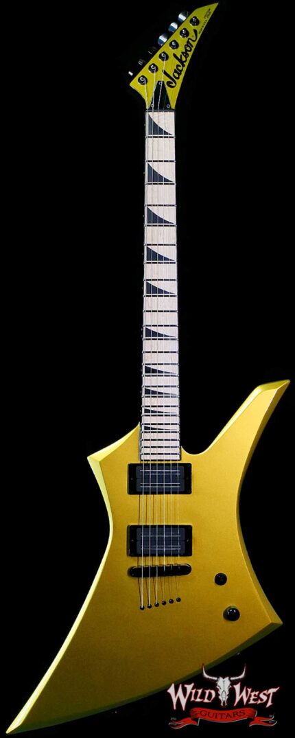 Jackson Custom Shop Limited Edition Kelly KE2H TOM Adjust-o-Matic Bridge Bare Knuckle Pickups Acapulco Gold