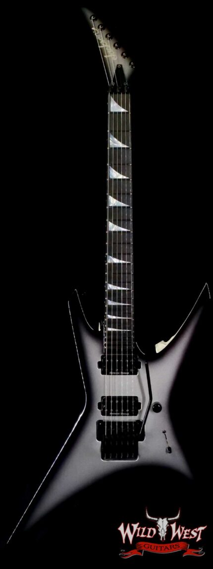 Jackson Custom Shop Limited Edition Warrior Ebony Fingerboard NOS Silverburst